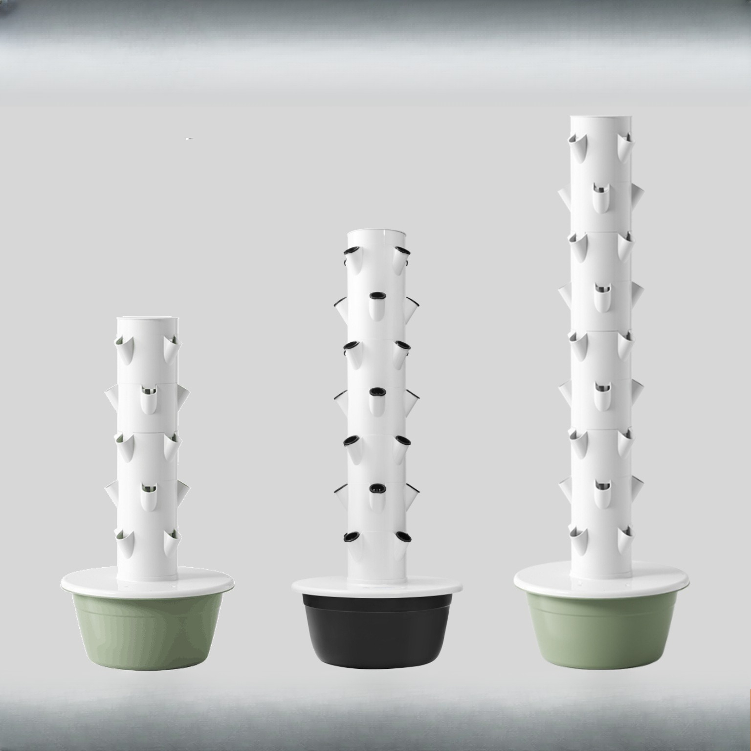 Smart Garden Vertical Planter - 1Pc Smart Vertical Hydroponic Tower Soil-free