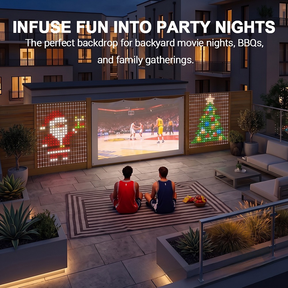 Smart Garden Diy - LED Smart Curtain Light APP DIY
