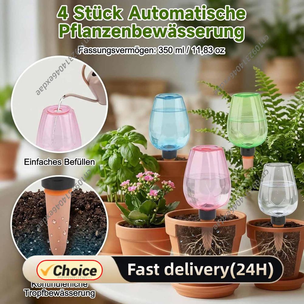 Plant Watering Globe - 1/4pcs Plant Self Watering Globes Automatic