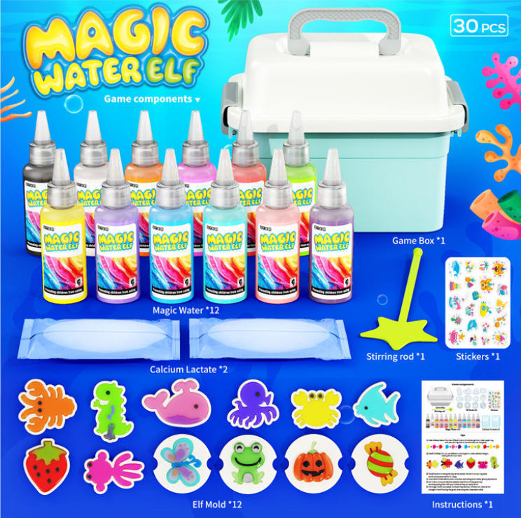 Smart Garden Diy - Magic Gel Water Beads Toy: 12-Pack