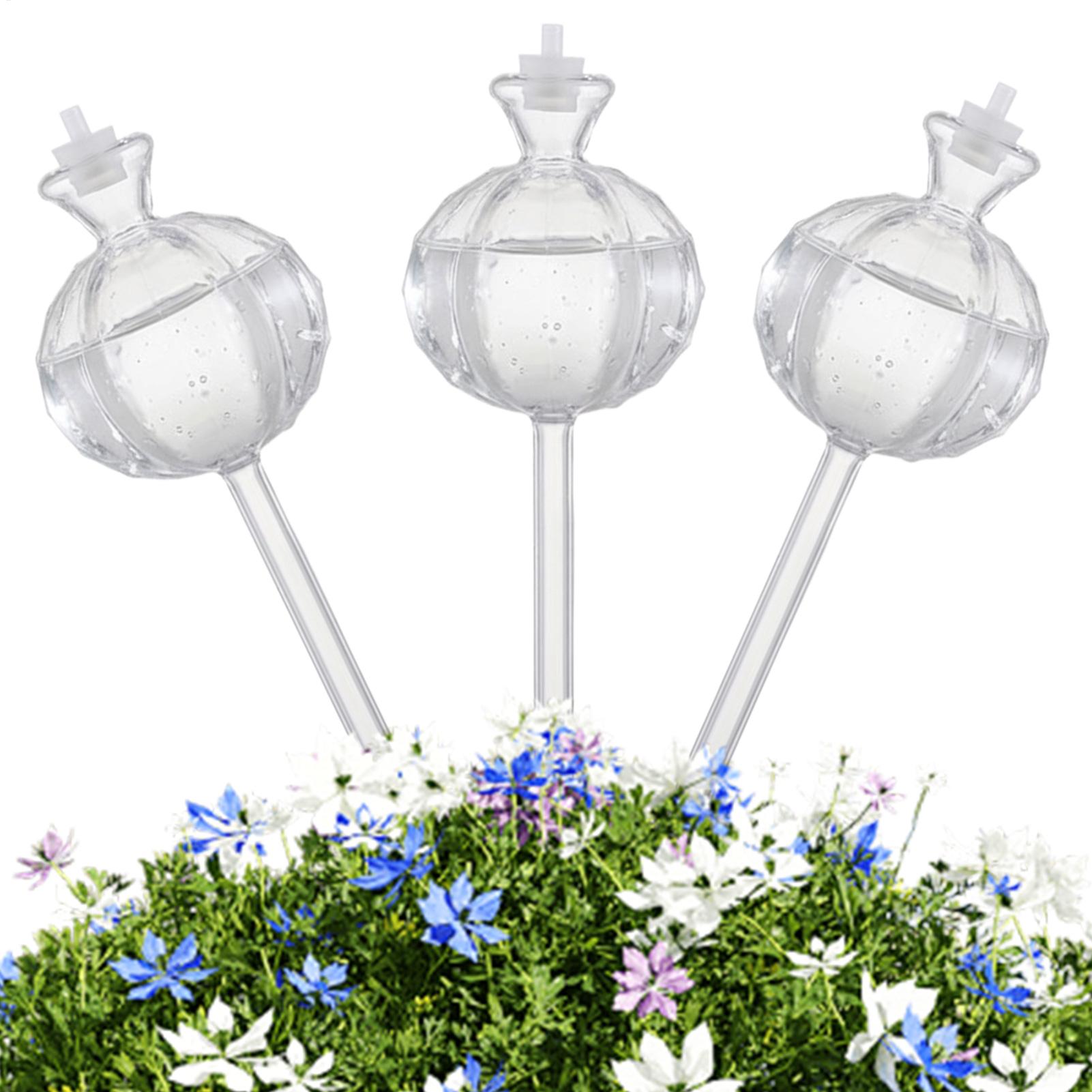 Plant Watering Globe - Plant Watering Globes Stakes 3 Pieces