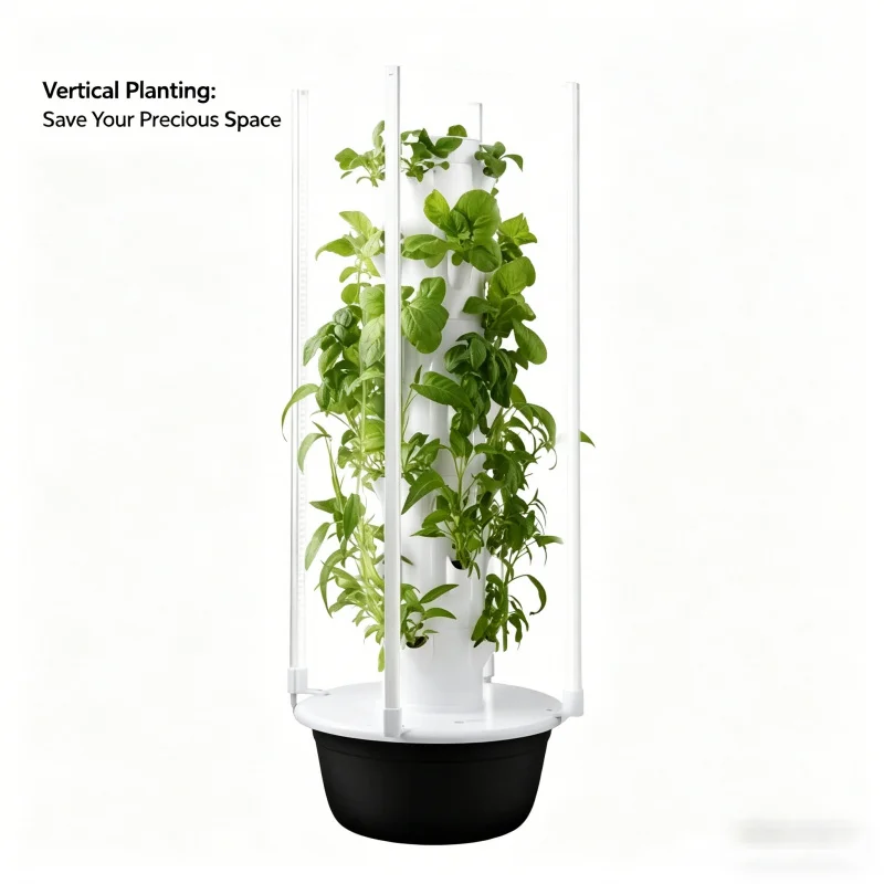 5-Layer Spacetree Hydroponic T - Smart Garden Vertical Planter ulasan dan harga