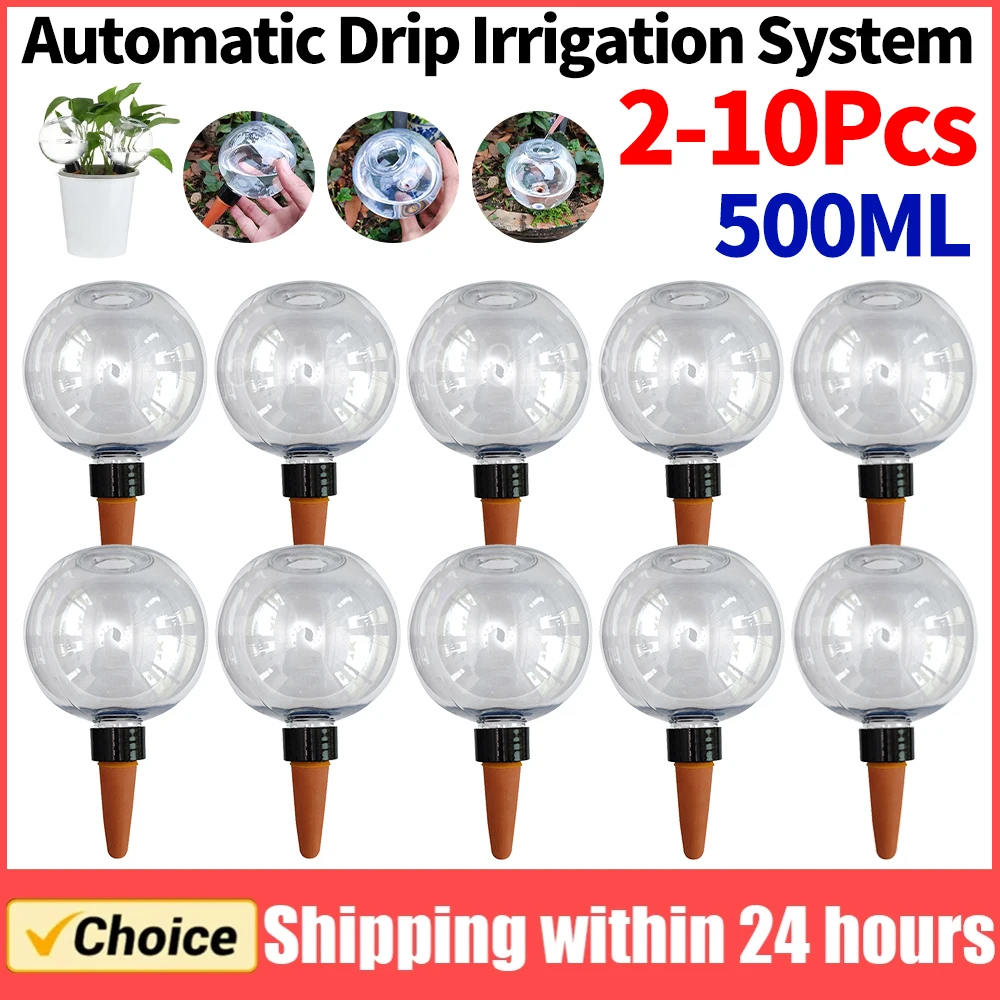2-10Pcs Automatic Drip Irrigat - Plant Watering Globe ulasan dan harga