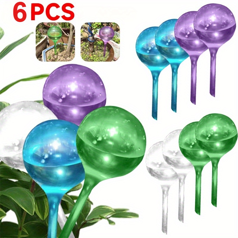 6PCS Indoor Plants Self Wateri - Plant Watering Globe ulasan dan harga