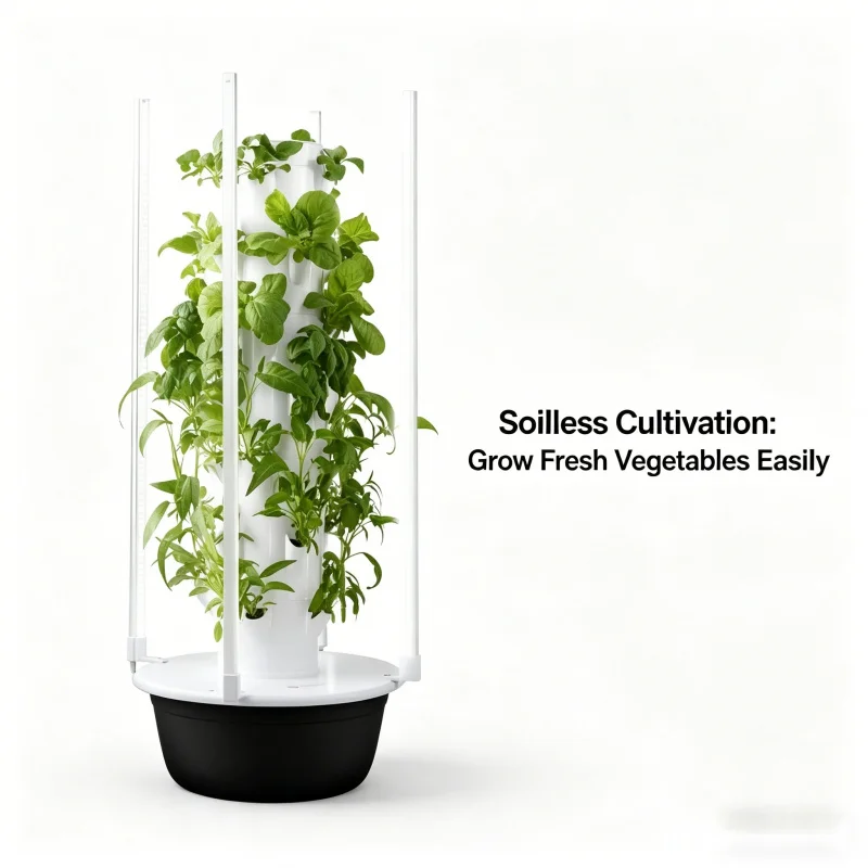 Spacetree 7 Layers Vertical Hy - Smart Garden Vertical Planter ulasan dan harga