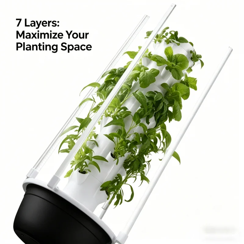 Spacetree 7 Layers Vertical Hy - Smart Garden Vertical Planter ulasan dan harga