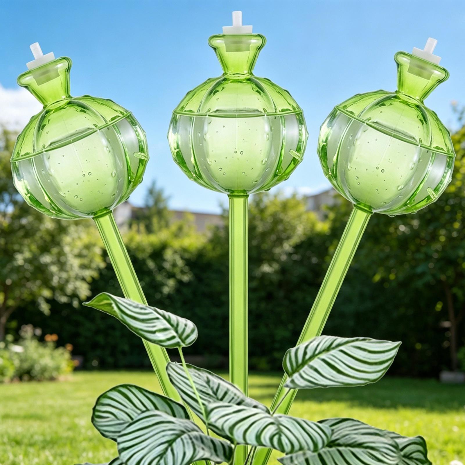 Self-Watering Globes 3 Pieces  - Plant Watering Globe ulasan dan harga