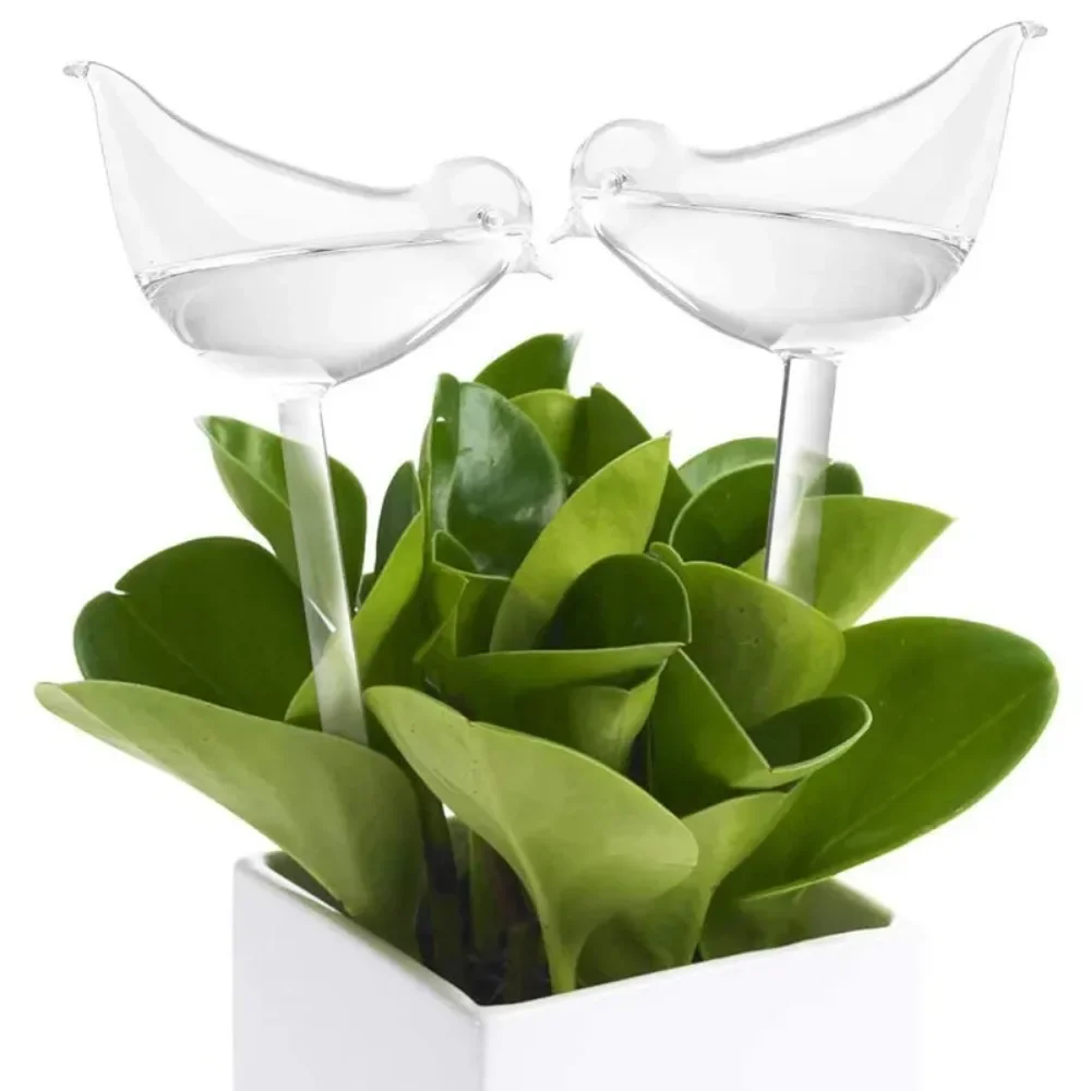 Bird Shape Clear Automatic Flo - Plant Watering Globe ulasan dan harga