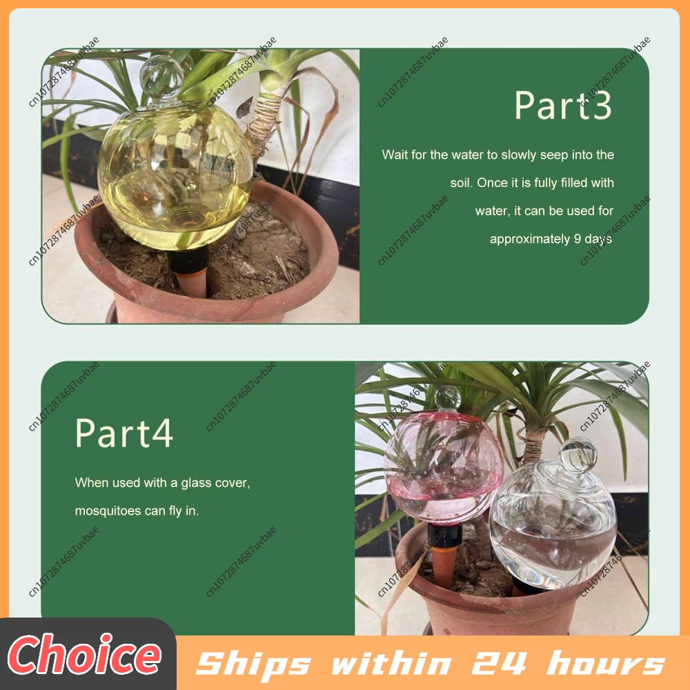 Automatic Self Watering Spikes - Plant Watering Globe ulasan dan harga