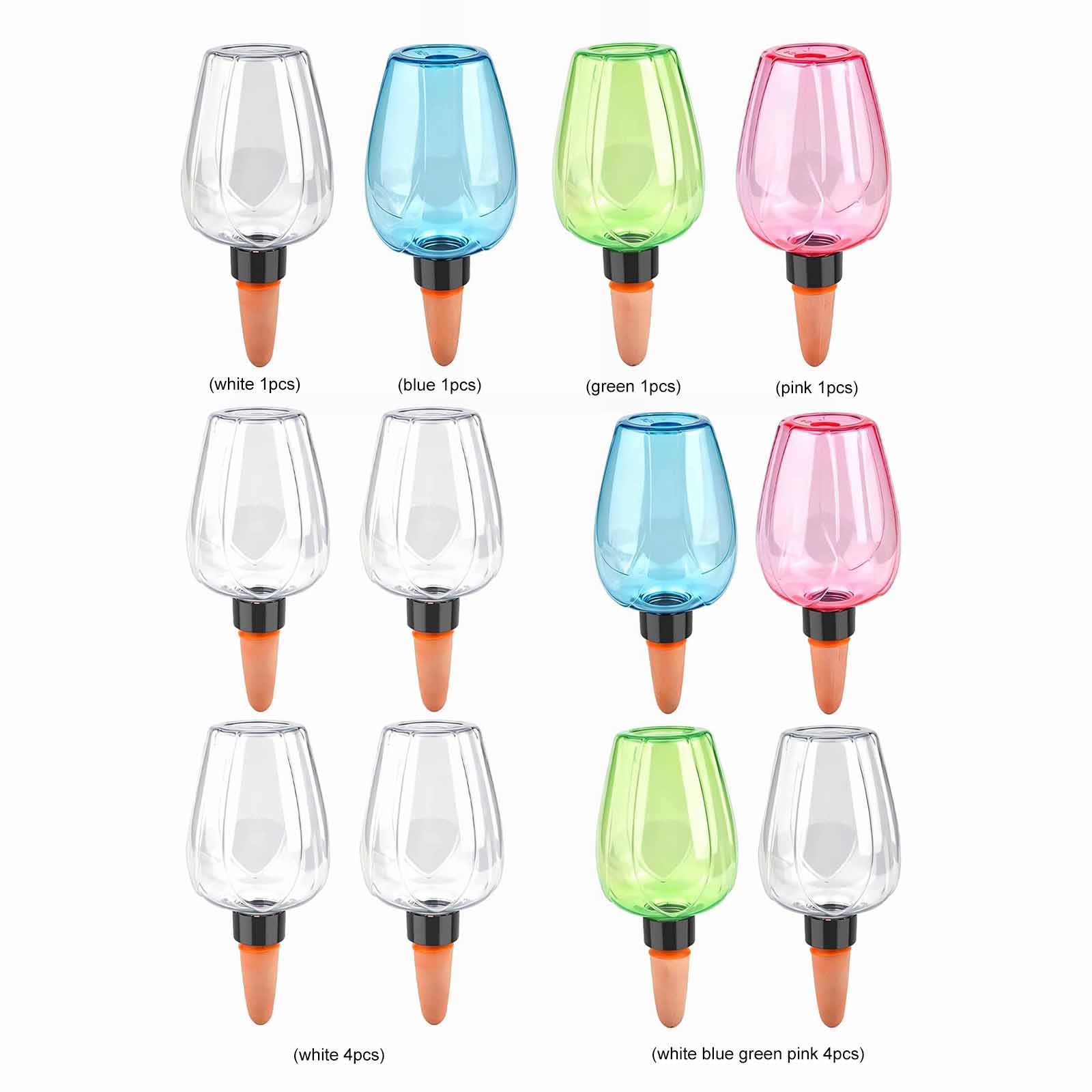 1/4pcs Plant Self Watering Glo - Plant Watering Globe ulasan dan harga