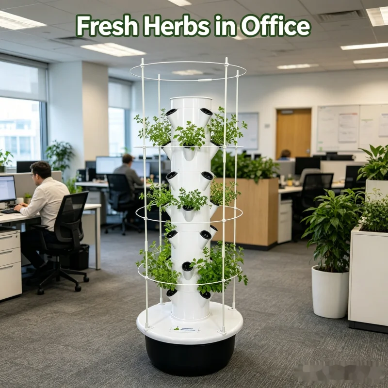 Smart Vertical Hydroponic Towe - Smart Garden Vertical Planter ulasan dan harga