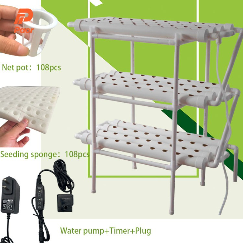 108 Holes Hydroponic Grow Kit  - Aquaponics Home Kit ulasan dan harga