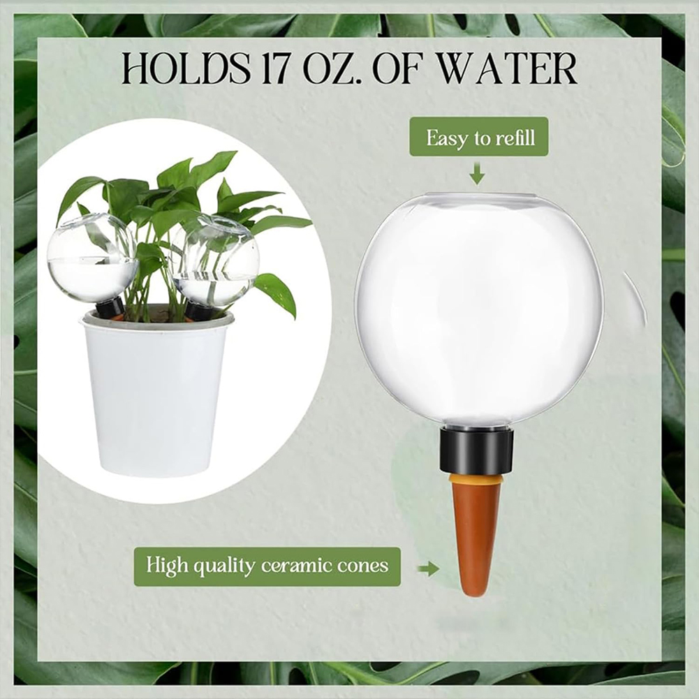 500ML Self Watering Globes Dri - Plant Watering Globe ulasan dan harga