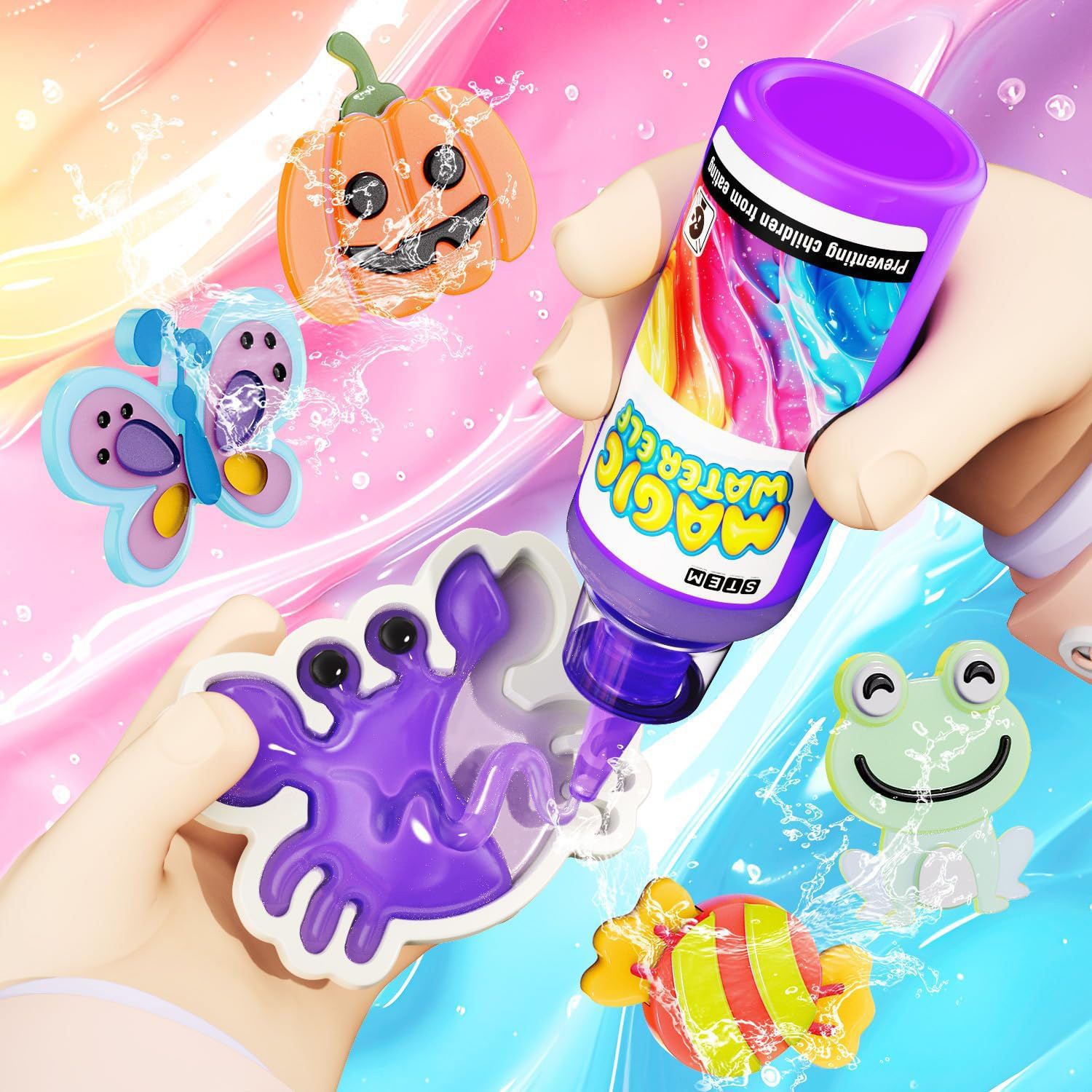 Magic Gel Water Beads Toy: 12- - Smart Garden Diy ulasan dan harga