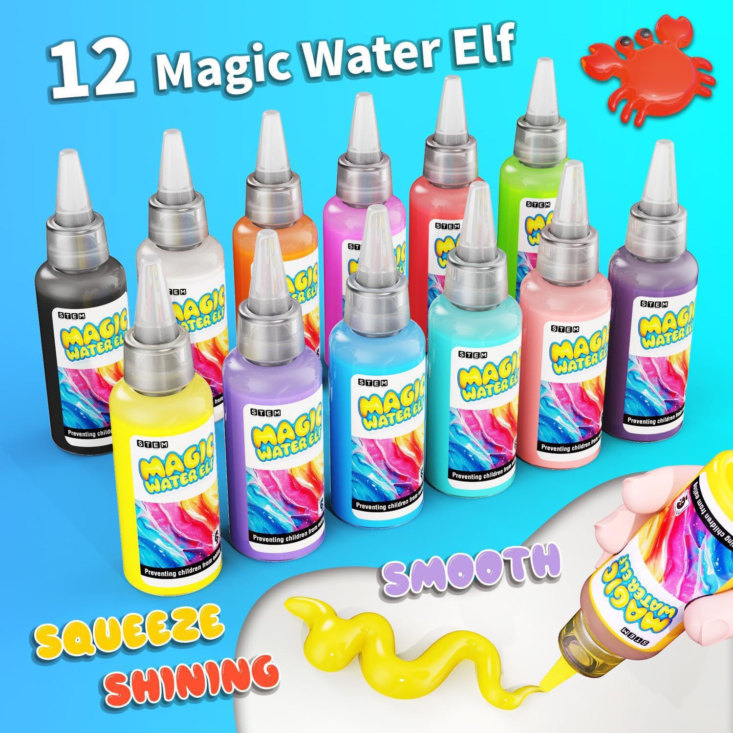 Magic Gel Water Beads Toy: 12- - Smart Garden Diy ulasan dan harga