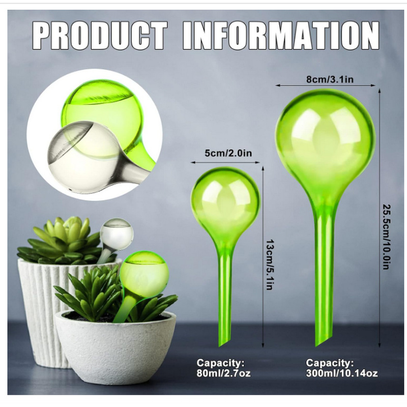 4pcs Automatic Plant Watering  - Plant Watering Globe ulasan dan harga