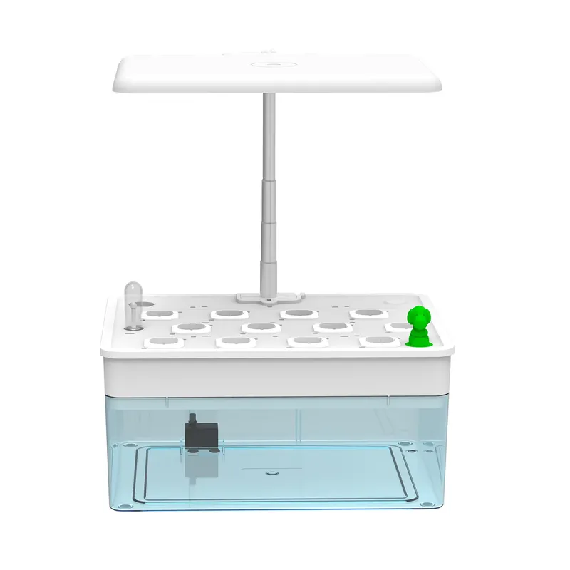 12 Pod Hydroponic System Acryl - Aquaponics Home Kit ulasan dan harga
