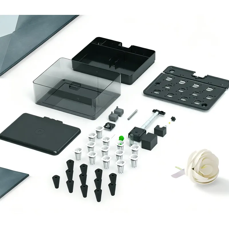 12 Pod Hydroponic System Acryl - Aquaponics Home Kit ulasan dan harga