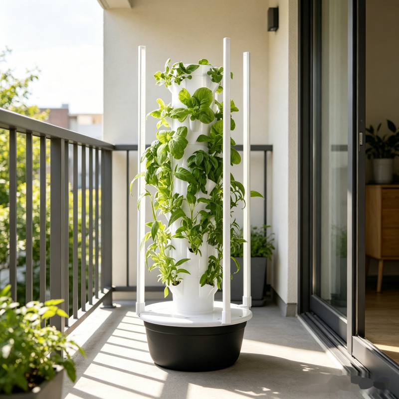 5-Layer Spacetree Vertical Hyd - Smart Garden Vertical Planter ulasan dan harga